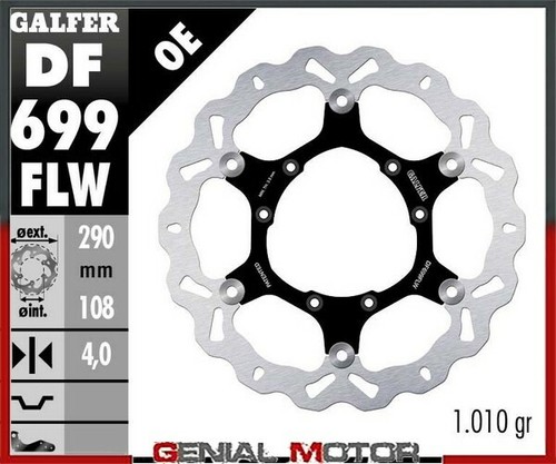 Galfer front brake disc wave - galfer,