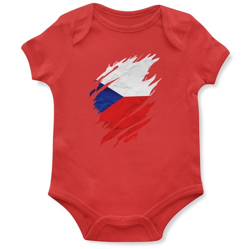 Cechia strappato babygrow - cechia,