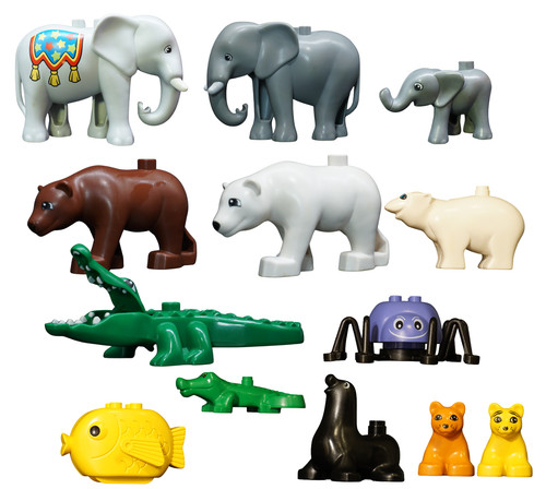 Lego duplo animali selvatici - duplo,