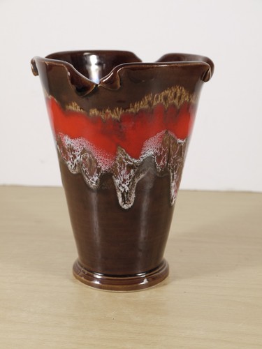 Vaso lava vallauris vintage - vaso,