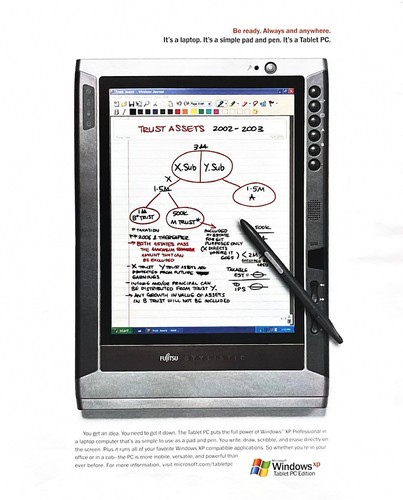Windows tablet 2003 - xp,
