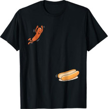 Maglietta divertente hot dog