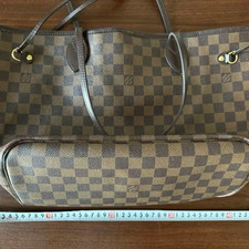 Borsa a tracolla Louis Vuitton Damier mai completa marrone borsa a tracolla rara MMRf64