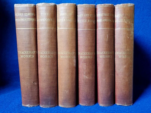 William thackeray works - m.,