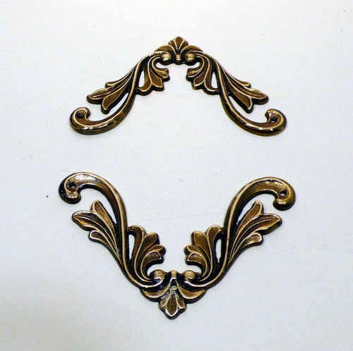 Coppia fregi decorativi - coppia, in