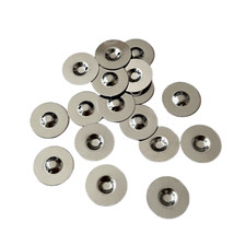 18650 tappo batteria acciaio