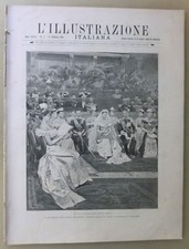 ILLUSTRAZIONE ITALIANA - N.7/1901 - MATRIMONIO GUGLIELMINA OLANDA