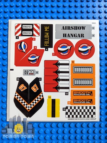 Lego city airport solo - lego, foglio