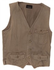 ZARA Gilet Uomo Grande Grigio