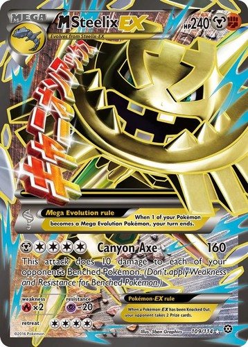 Mega steelix 109 114 - -,