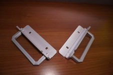 COPPIA Maniglie Argento