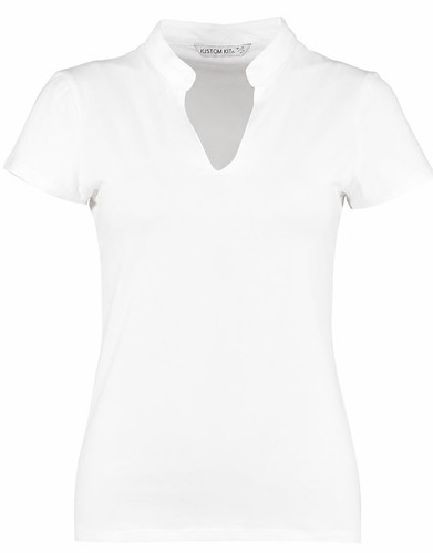Top aziendale scollo collo - a, v