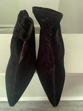Zara Suede Ankle Shoe