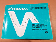 Catalogo ricambi honda - honda, 600