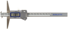 Calibro elettronico digitale di profondità Borletti 150 mm acciaio gole interne