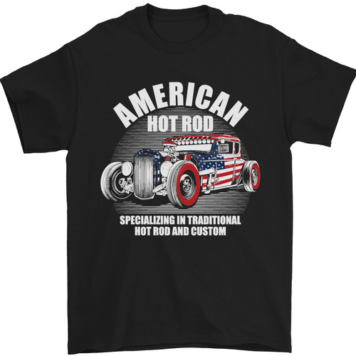 Shirt uomo american hot rod - uomo,