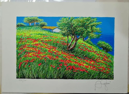 Franco azzinari serigrafia - franco,