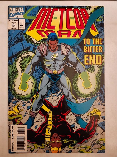 Meteor man copertina - man, #6