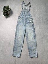 Salopette pantaloni vintage Levis Dung taglia S blu fattoria donna