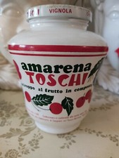 Barattolo Amarena Toschi Vasetto 600 gr Vintage Anni 80