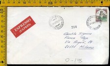 Repubblica francobollo castelli isolato  O 178 espresso