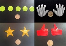 Adesivo Riflettente Avvertenza