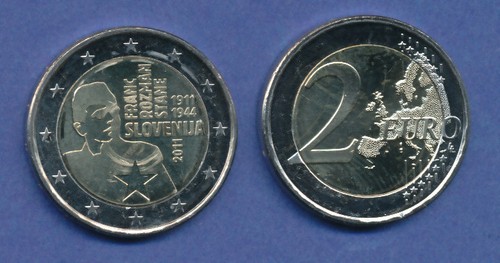 Slovenia euro moneta - slovenia,