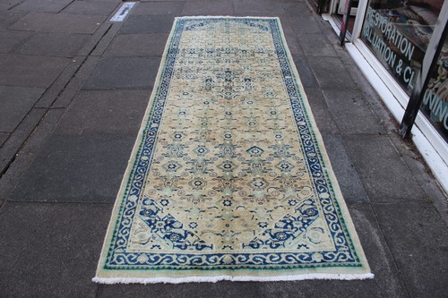 Tappeto lungo vintage fatto - , a