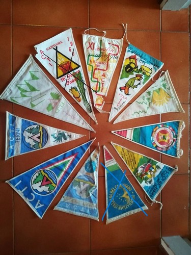 Bandierina acti italy vintage - bandierina,