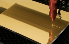 Vetro acrilico oro 3 mm lucido