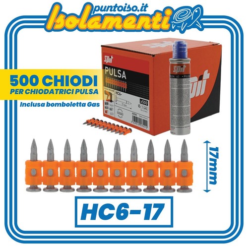 Chiodi hc6 chiodatrice spit - hc6-17,