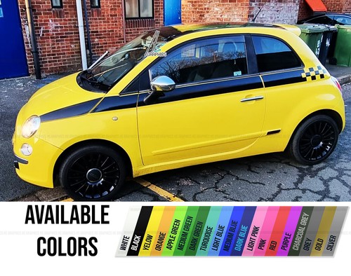 Strisce laterali per fiat 500 - fiat,