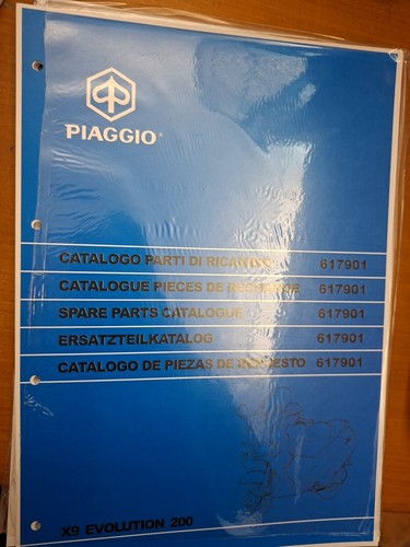Catalogo pezzi ricambio x9 - pezzi, di