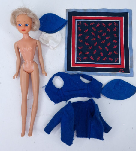 Bambola klm margherita vintage - bambola,