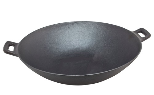 Wok ghisa 36x11 cm - wok,