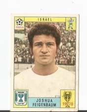 Figurine Calciatori  Panini Mexico 70 : Feigenbaum (Israele ) nuova