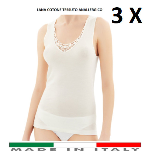Tris maglie intime donna - tris,
