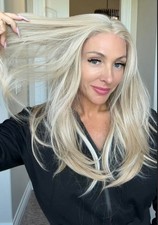 Parrucca capelli biondi