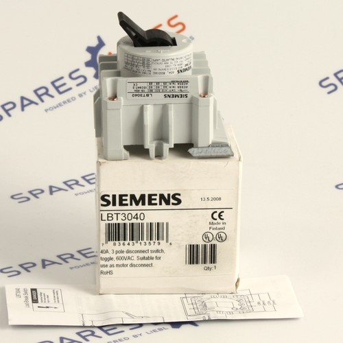 Interruttore motore siemens - interruttore, 3