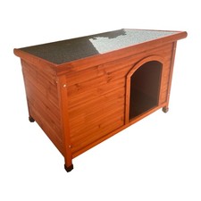 Cuccia per cani Woody con tetto piano