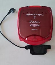 Ariete Hamburger Griglia Elettrica da Tavolo