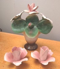 Lotto fiori rosa e viola - di,