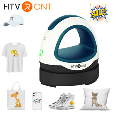 HTVRONT Mini Pressa di Calore Macchina per Progetti Vinile Piccolo Ferro su Trasferimento Calore