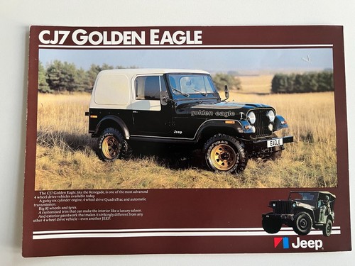 Jeep cj7 renegade golden - jeep,