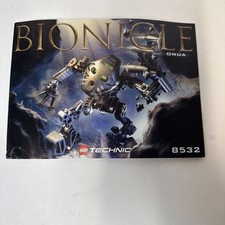 Bionicle ONUA LEGO Technic 8532 SOLO manuale istruzioni di ricambio