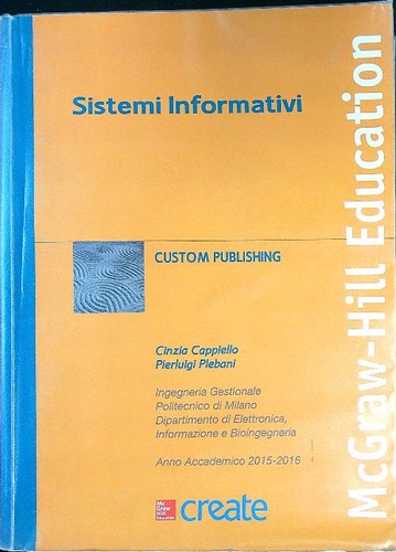 Sistemi informativi cappiello - sistemi,