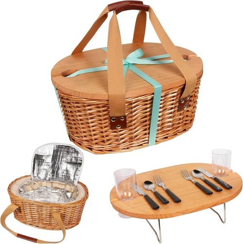 Set cesto picnic - set, vimini