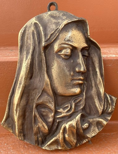 Bronzo madonna antica - kg,