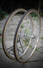 Mozzo flangia alta Campagnolo Nuovo Record 1035 / Rigida Pro / cerchio tubolare ruota