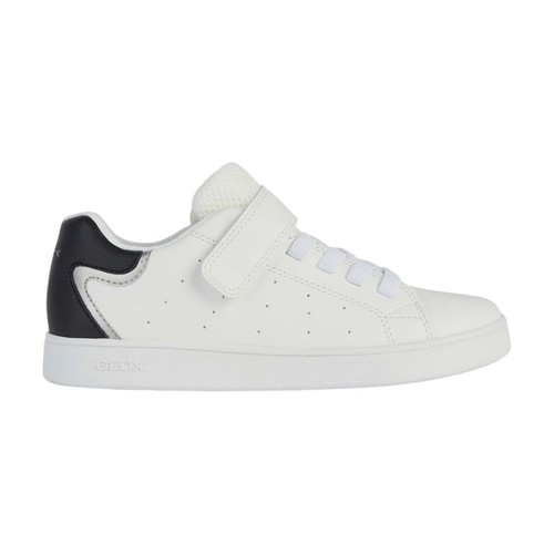 Geox sneakers bianca nera con - geox,